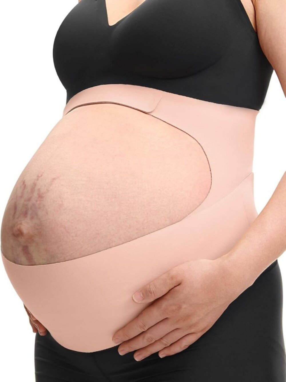 Cozy 3D Ergonomic Maternity Belly Band for Pregnancy Support & Comfort
